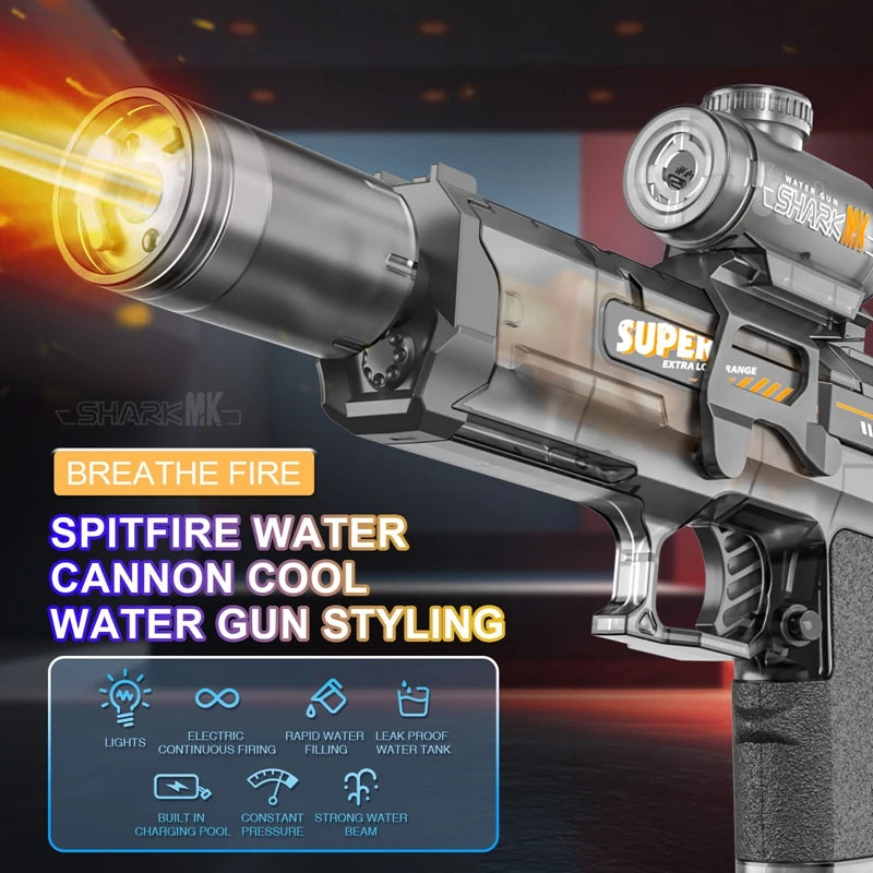 AQUAZAP™ LED Electric Water Gun