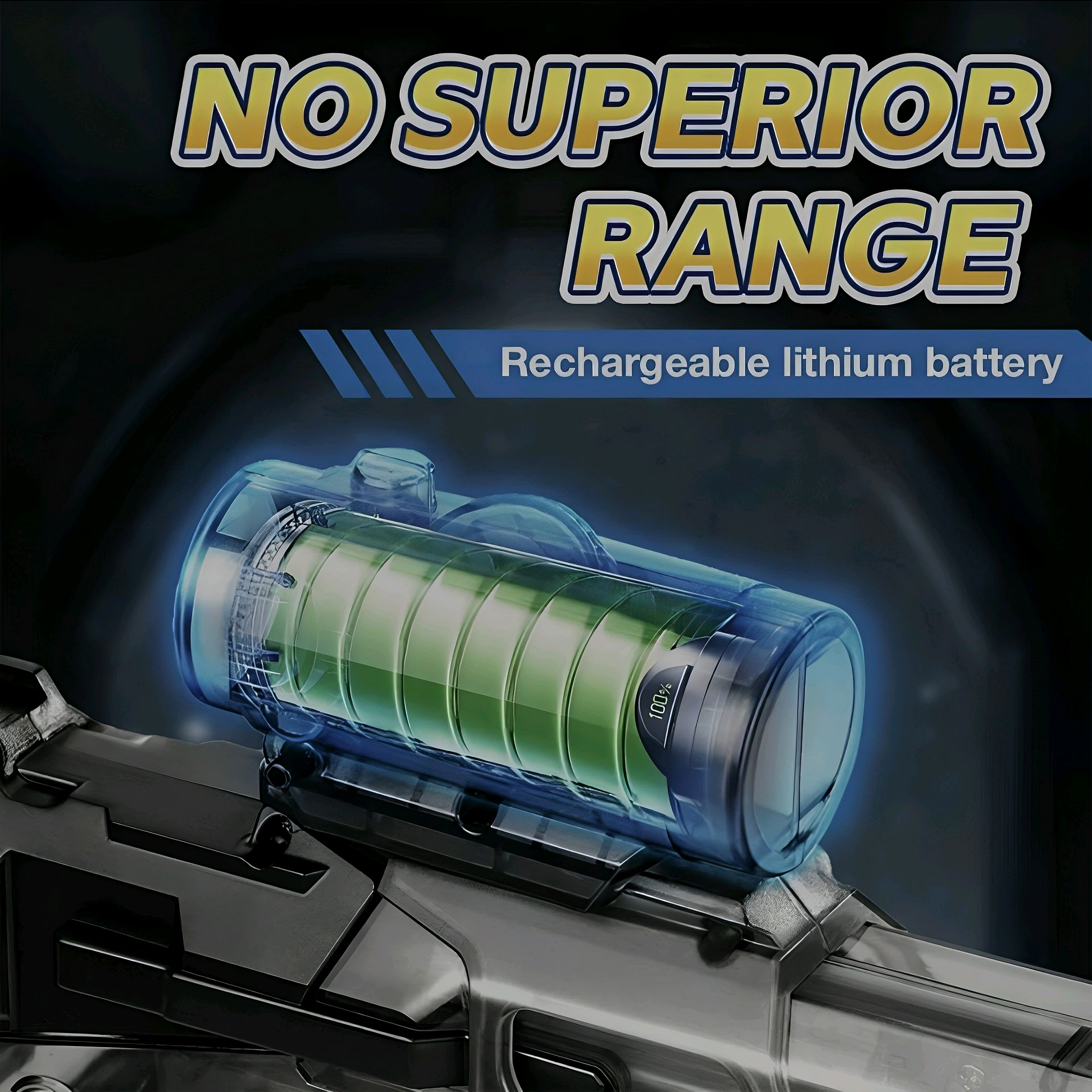 AQUAZAP™ LED Electric Water Gun