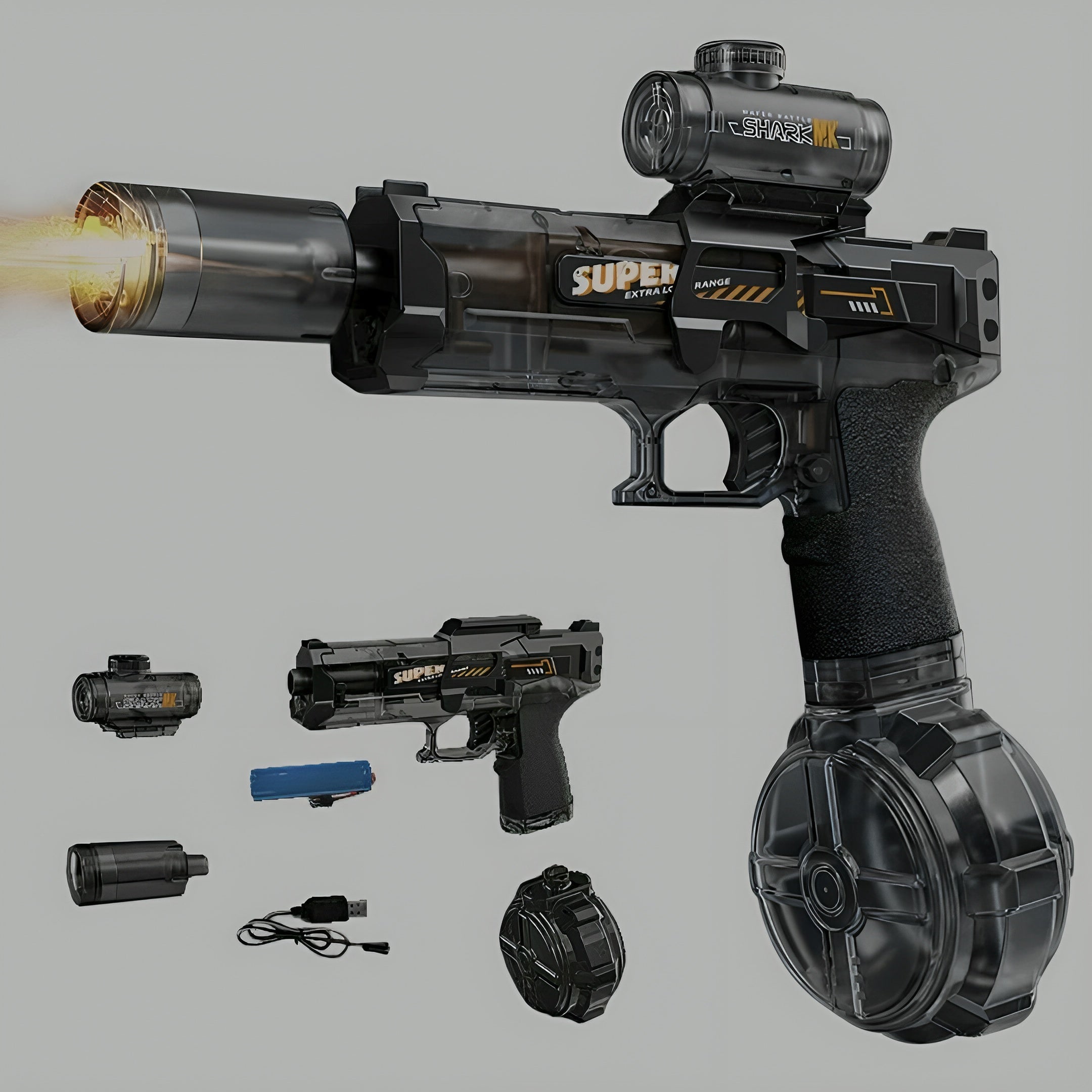AQUAZAP™ LED Electric Water Gun